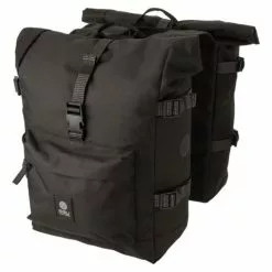 AGU Urban Trend Vandtæt Cykeltaske Dobbelt Til Bagagebærer Sort