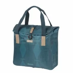 Basil Elegance City-Shopper Cykeltaske Blå