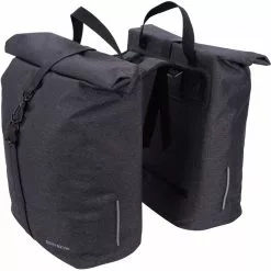 Con-Tec Contec Dobbelt Cykeltasker Aske Grå