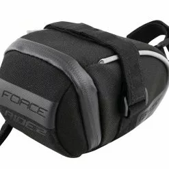 Force Ride 2 Sadeltaske Med Velkrostropper Og Vandtæt Lynlås Medium