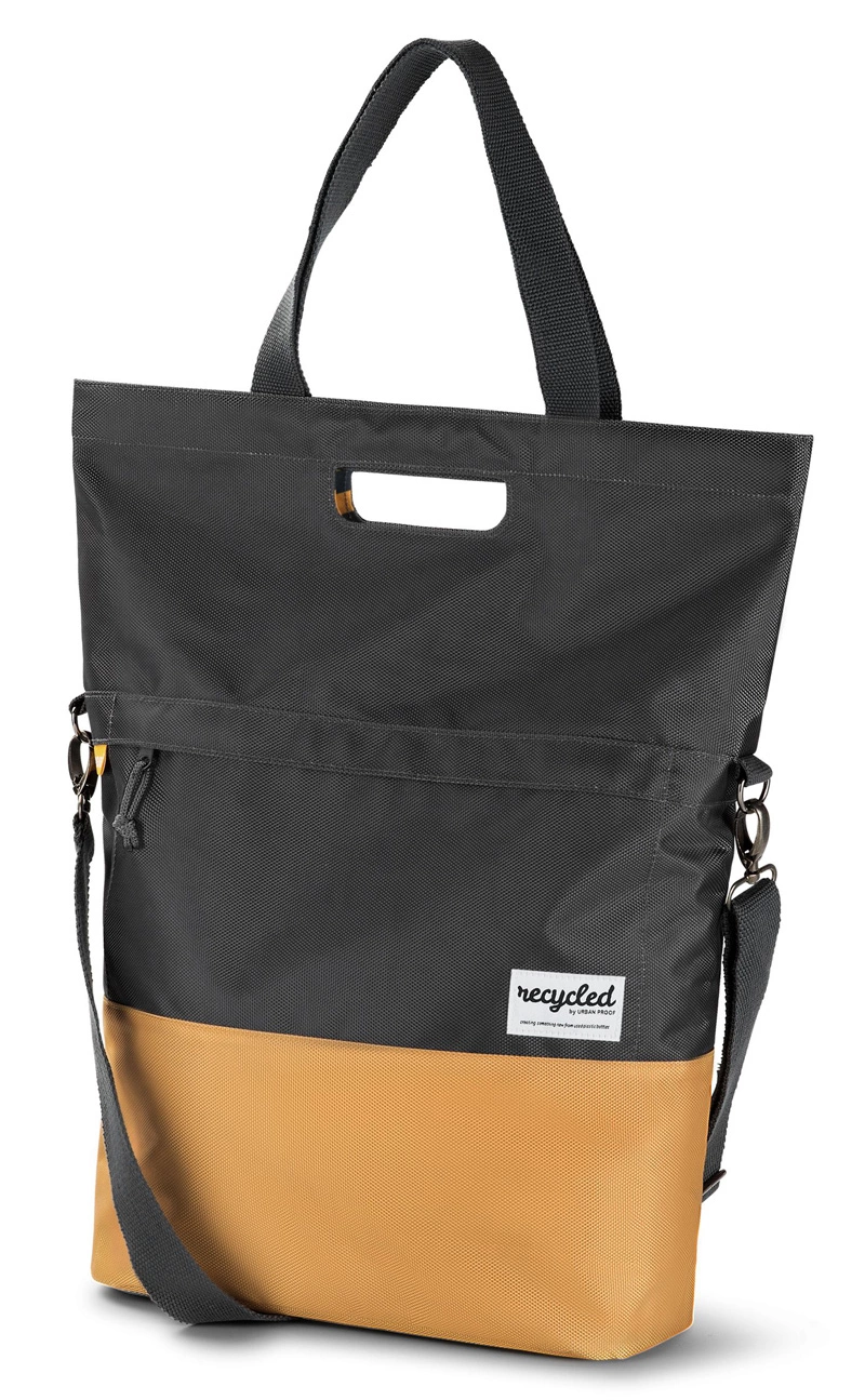 Urban Proof Shopper Cykeltaske 20 Liter Sort/Gul 3 Urban Proof Shopper Cykeltaske 20 Liter Sort/Gul