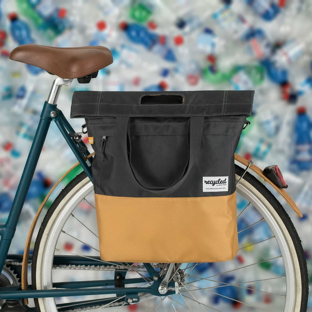 Urban Proof Shopper Cykeltaske 20 Liter Sort/Gul 5 Urban Proof Shopper Cykeltaske 20 Liter Sort/Gul - Billede 3