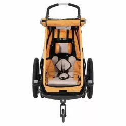 XLC Mono S Cykeltrailer Til 1 Barn Orange -Zefal Salg XLC Mono S Cykeltrailer til 1 Barn O 1654851931 02
