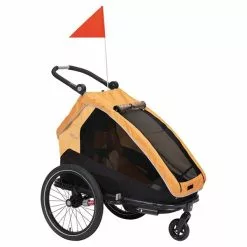 XLC Mono S Cykeltrailer Til 1 Barn Orange -Zefal Salg XLC Mono S Cykeltrailer til 1 Barn O 1654851931 05
