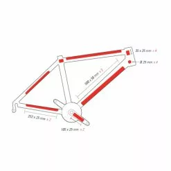 Zefal Gennemsigtigt Stelbeskyttelse Str. L