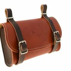 Vintage Brun Sadeltaske