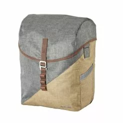 Racktime Mia Sidetaske I Kanvas Og Læder Sand/Grå 17,5 Liter