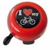 Reich Cycle Bells Trill Bell Ringeklokke I Love My Bike Rød -Zefal Salg ringeklokkeilovemybike2017